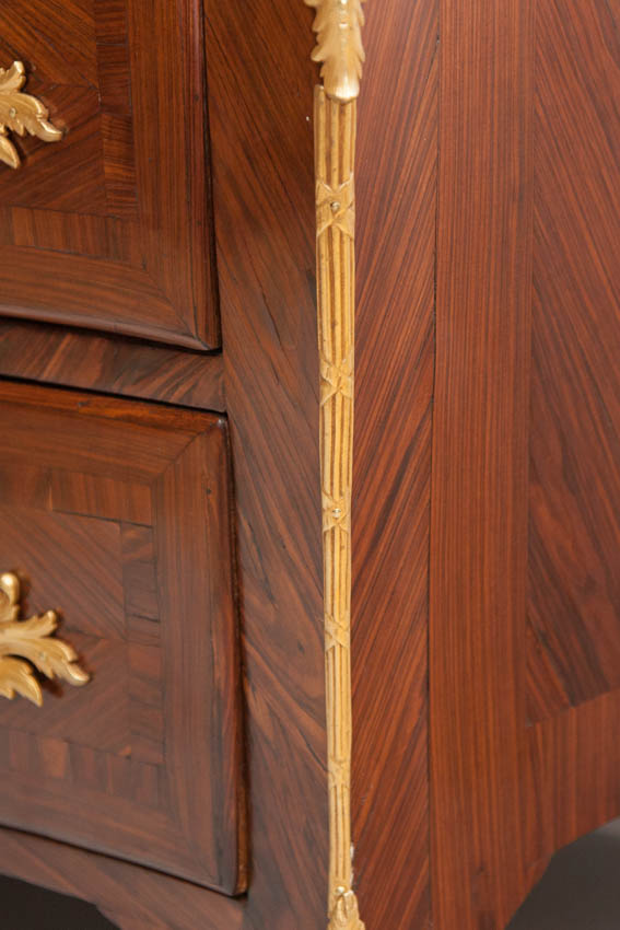 gilt bronze reeded edge